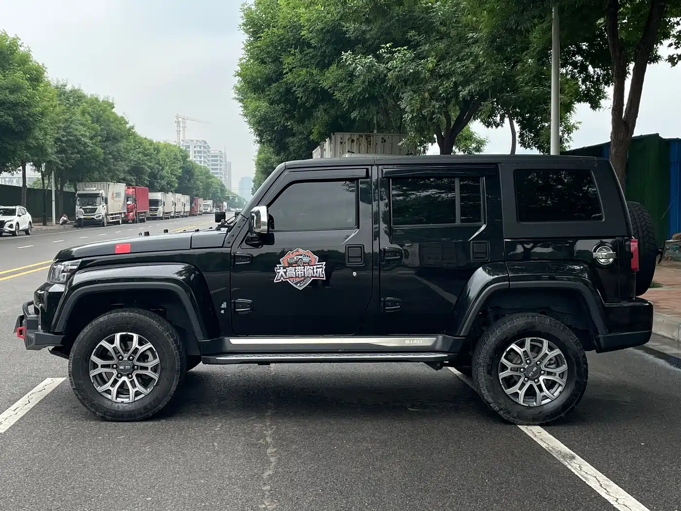 BAIC ORV Beijing Offroad BJ40 2023 2.0T Auto 4WD Urban Hunter Knight Edition фото 8
