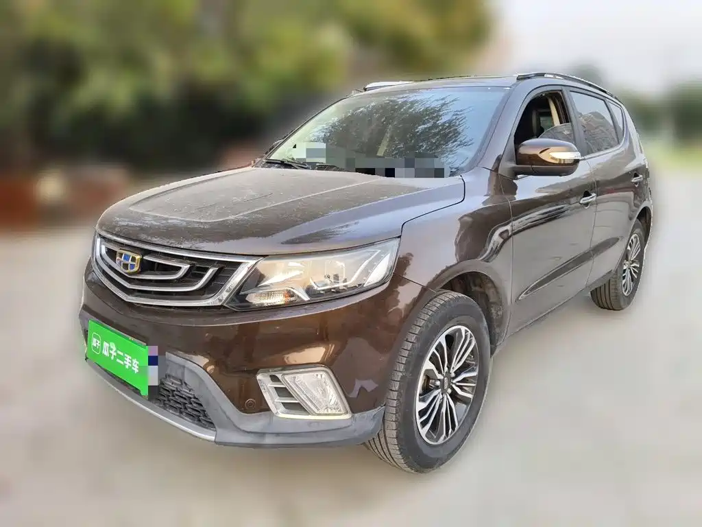 Geely Emgrand X6 2016 — пригон из Китая
