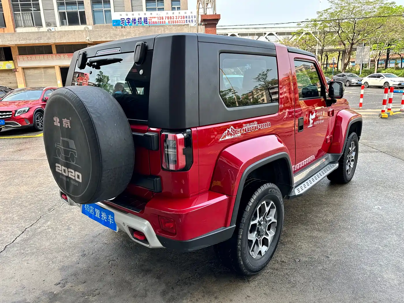 BAIC ORV Beijing Offroad BJ40 2020 2.0T Automatic 4WD Tribute 2020 Edition Knight фото 6