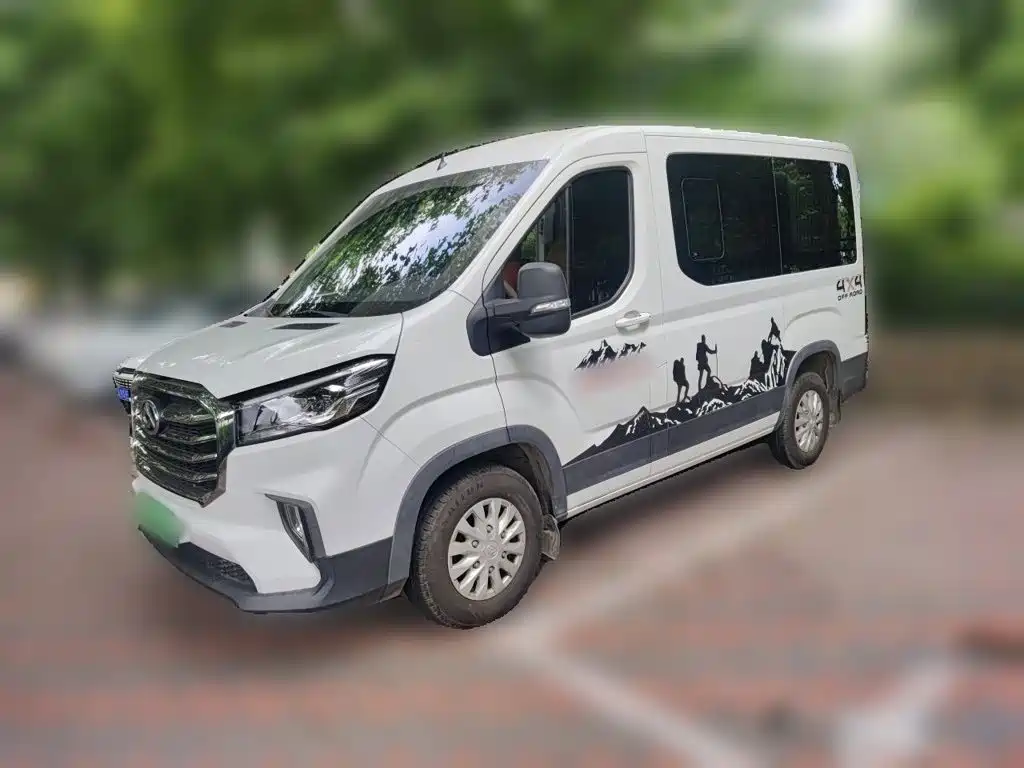 SAIC Maxus Xintu V90 2021 2020 2.0T AMT YunJie Edition FWD Single Rear Tire Short Wheelbase Medium Roof 6-seater