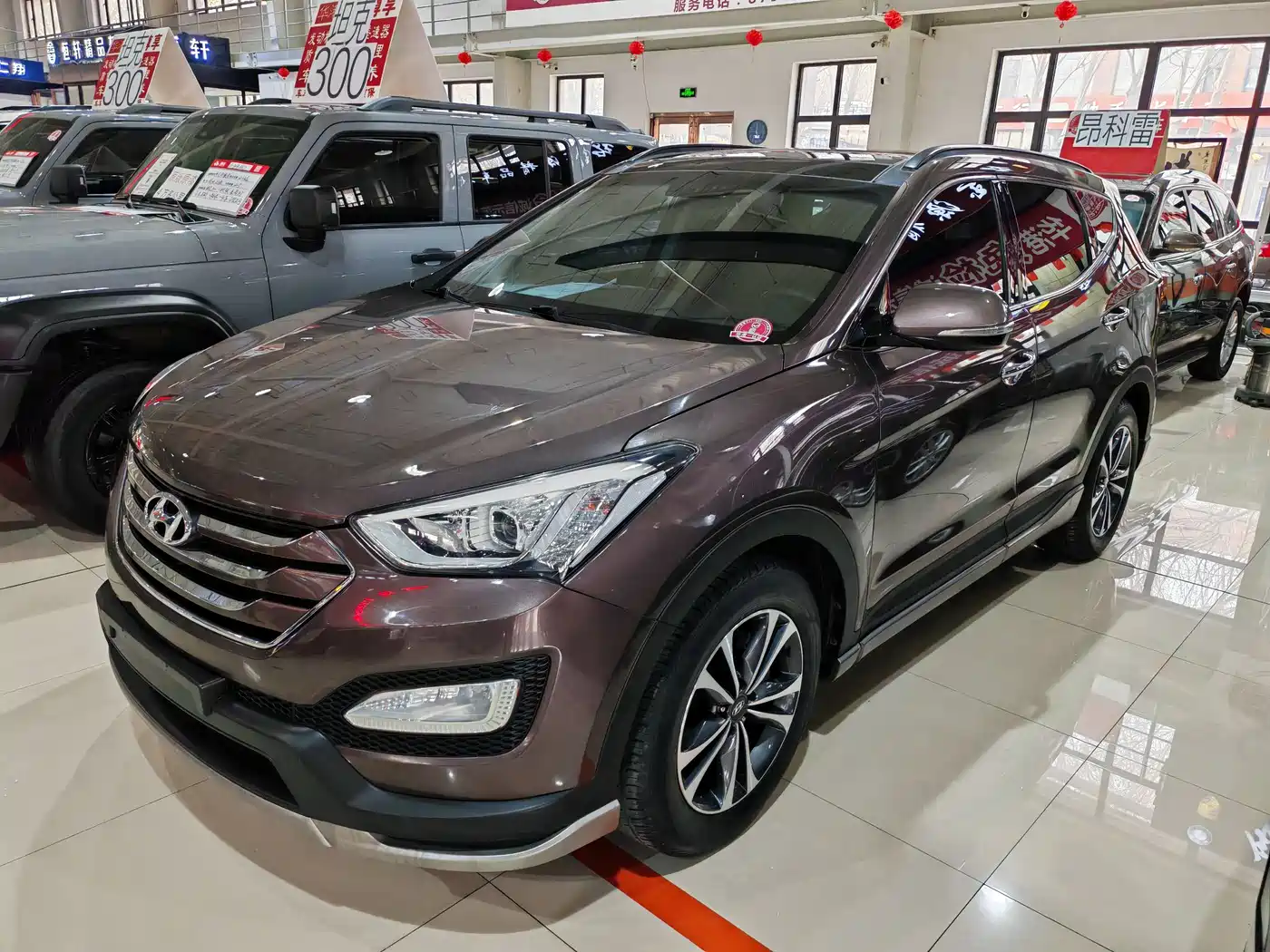 Hyundai Santa Fe (Import) 2013 3.0L 4WD Comfort Navigation Edition 7-Seater Euro V