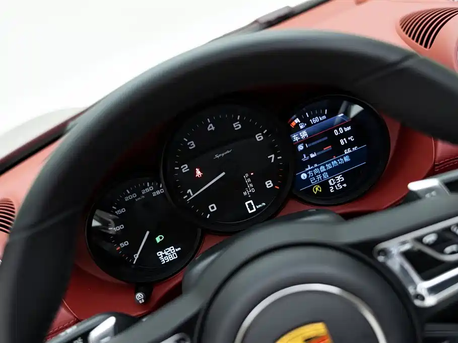 Porsche 718 2022 Spyder 2.0T фото 19