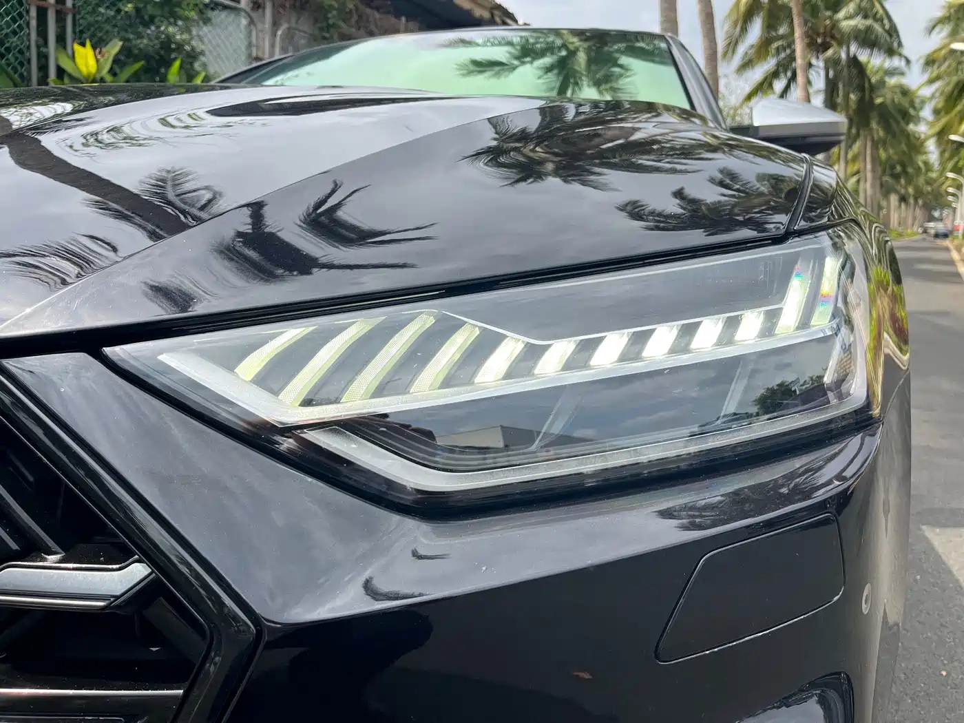 Audi A7L 2024 45 TFSI quattro Black Warrior Edition фото 20