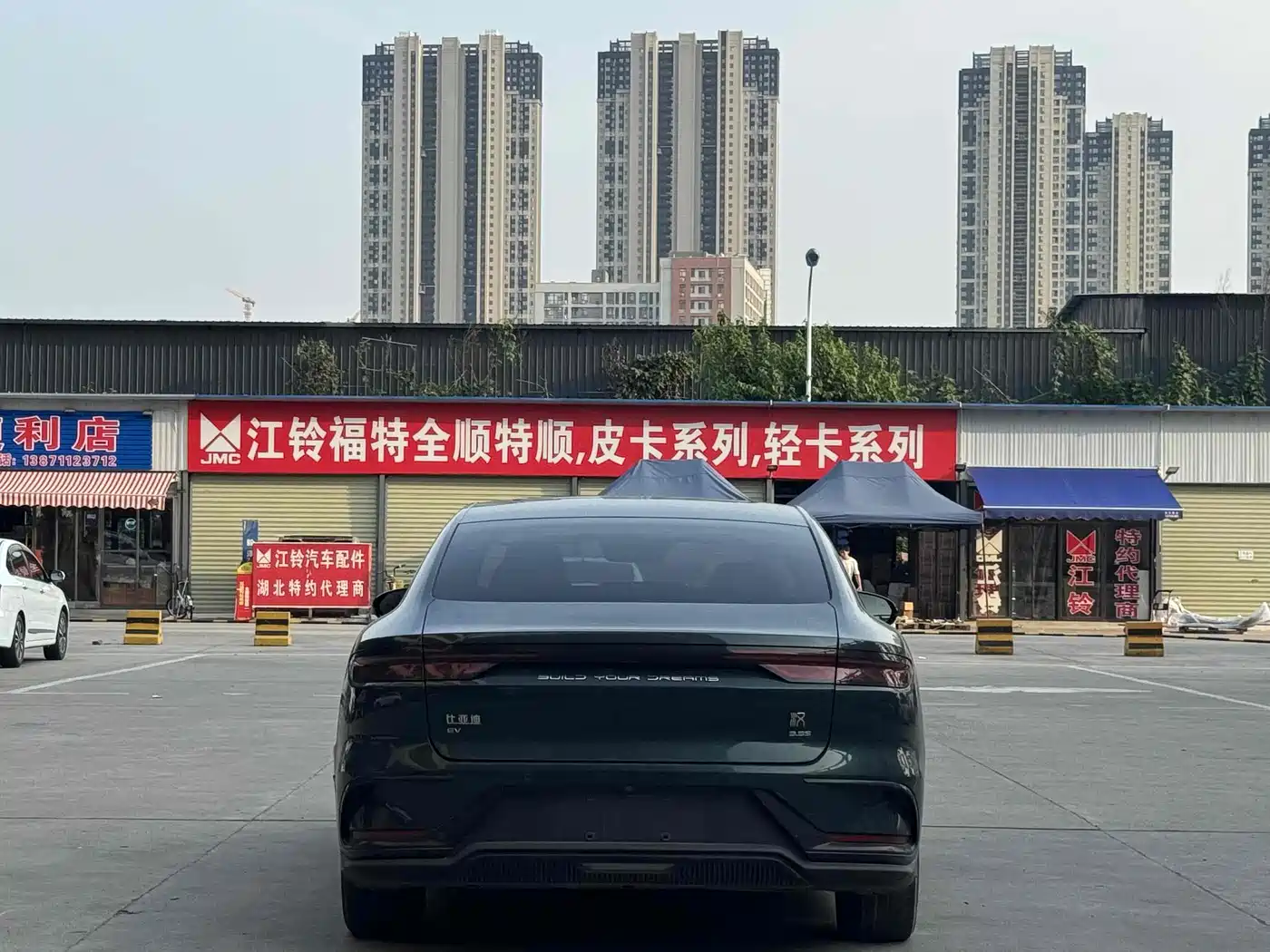 BYD Han 2022 EV 610KM AWD Qianshan Green Limited Edition фото 8