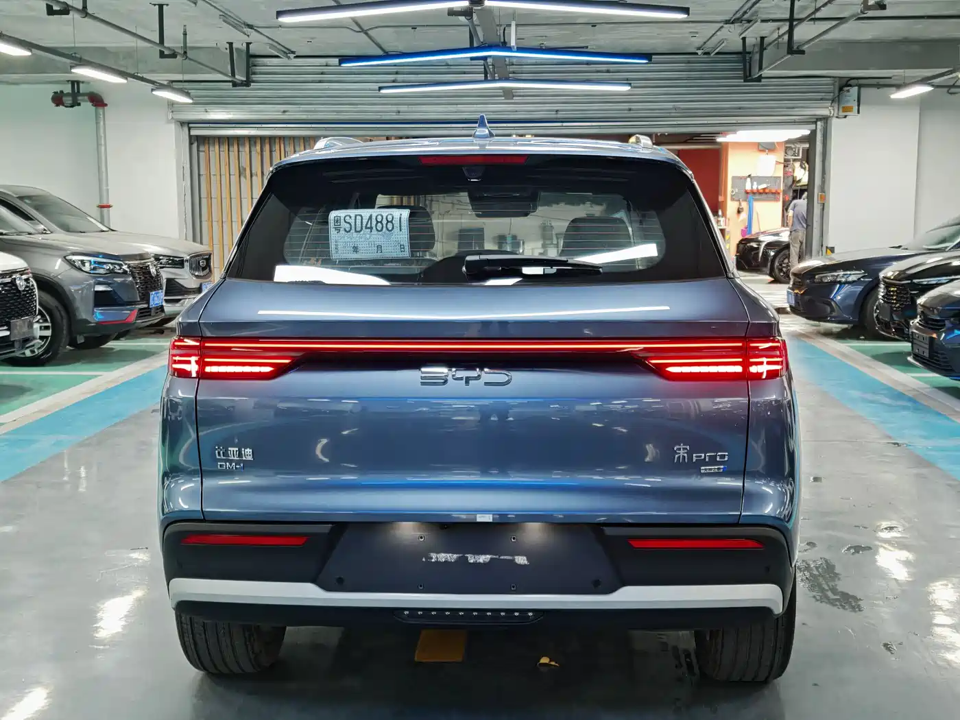 BYD Song Pro New Energy 2025 2nd Generation Smart Drive Edition DM-i 115KM Surpassing Type фото 14