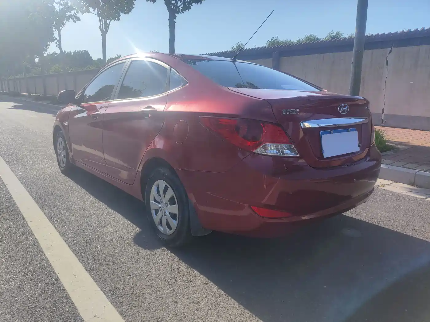 Hyundai Verna 2010 Sedan 1.4L Automatic Comfort GS фото 15