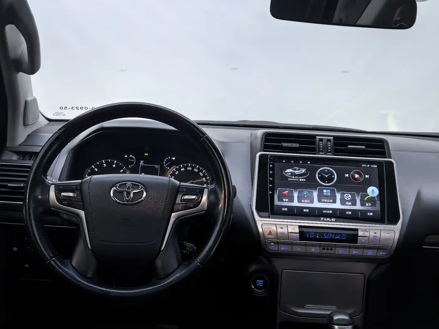 Toyota Prado 2019 3.5L Automatic TX-L Zunxiang Edition with Rear-mounted Spare Tire фото 16