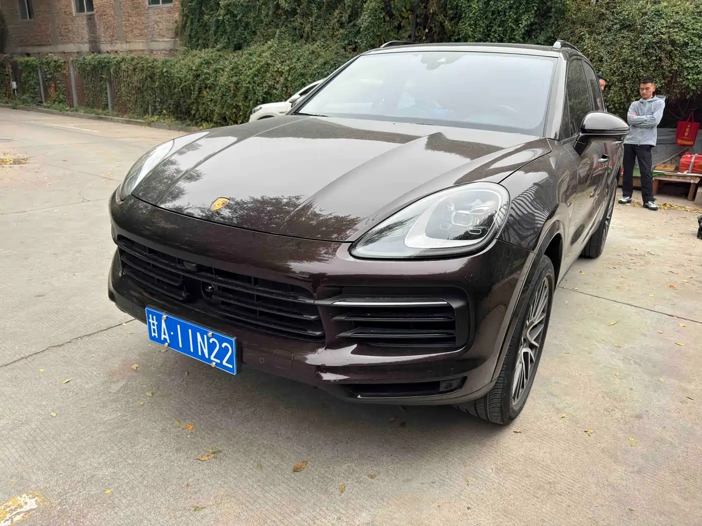Porsche Cayenne 2023 — пригон из Китая