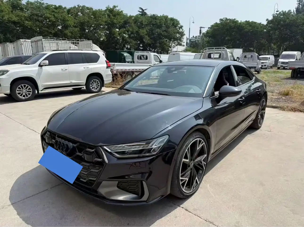 Audi A7L 2023 45 TFSI quattro S-line Black Warrior Edition