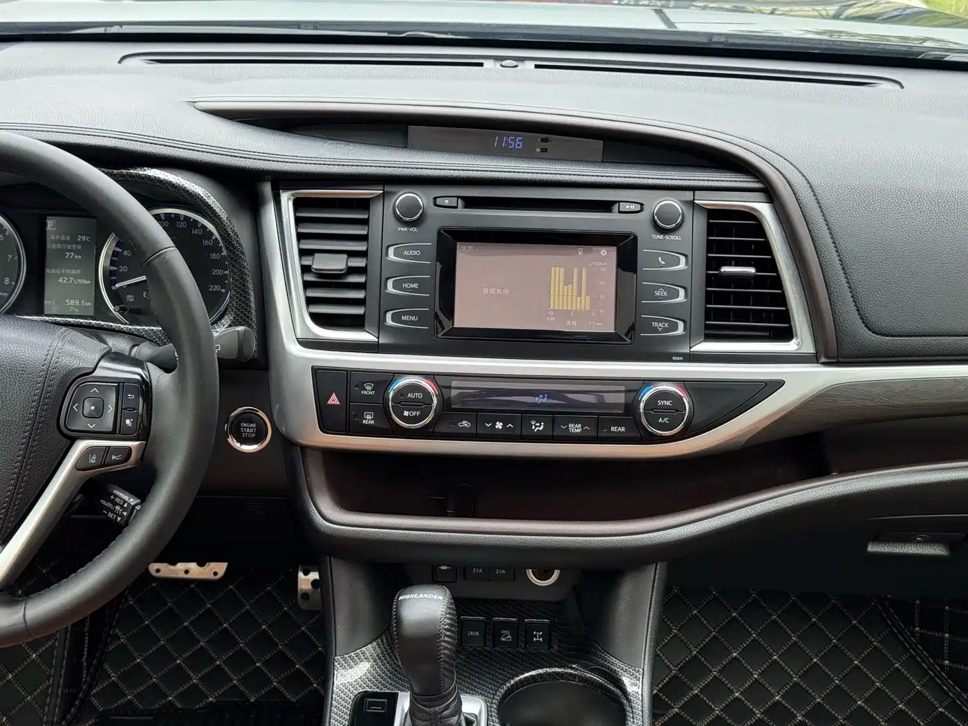 Toyota Highlander 2018 Model 2.0T 4WD Knight Edition 7-Seater China VI фото 7