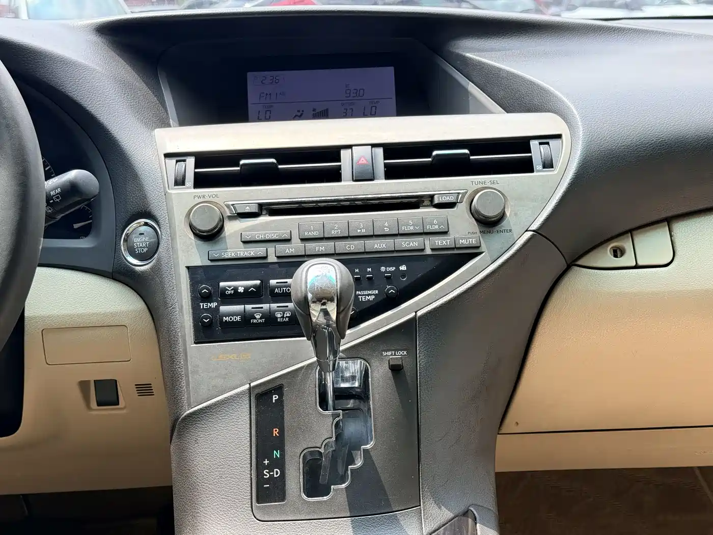 Lexus RX Classic 2012 2011 270 Elegance