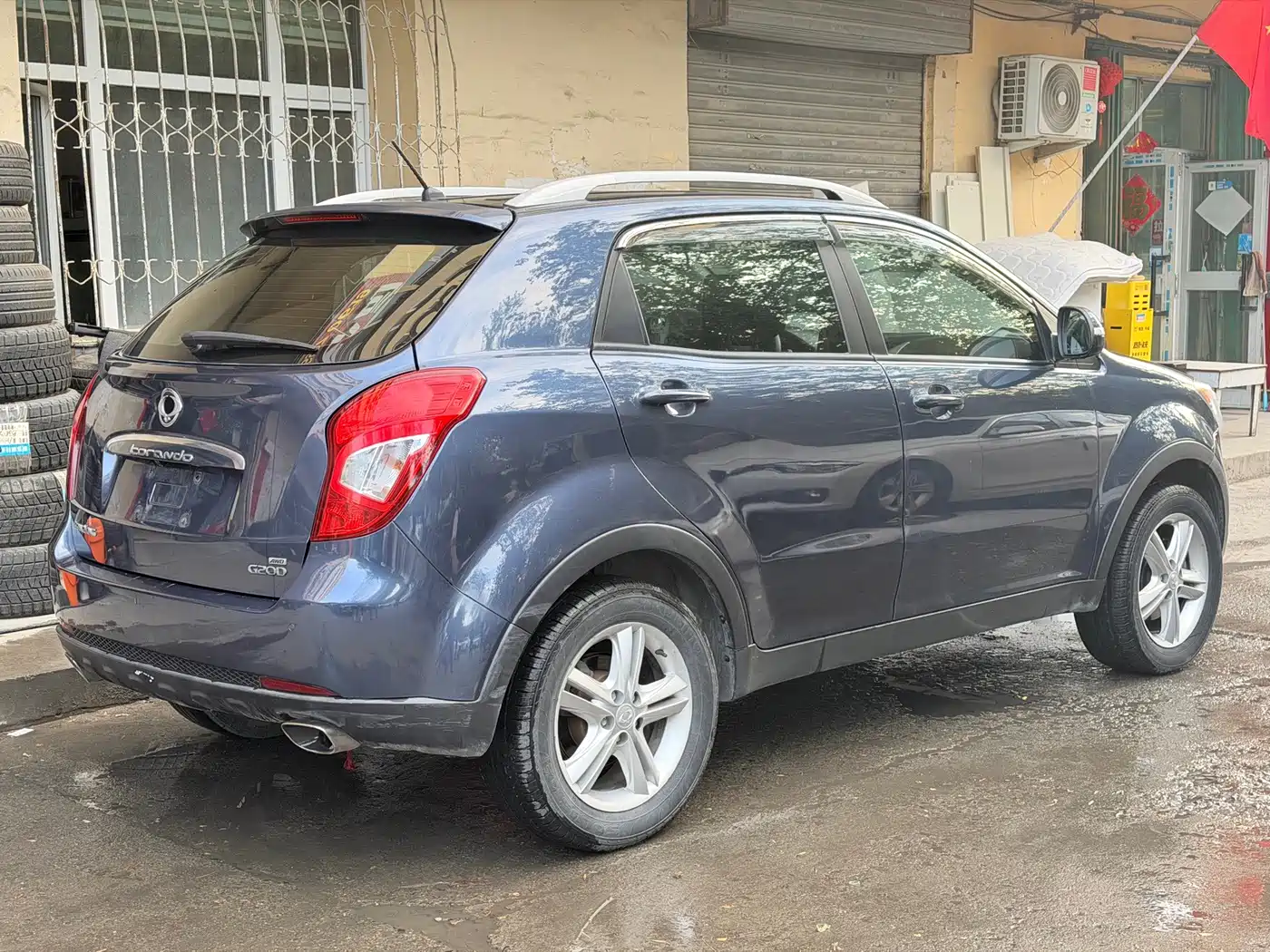 SsangYong Korando 2017 2014 2.0L Gasoline 4WD Automatic Luxury Navigation Edition