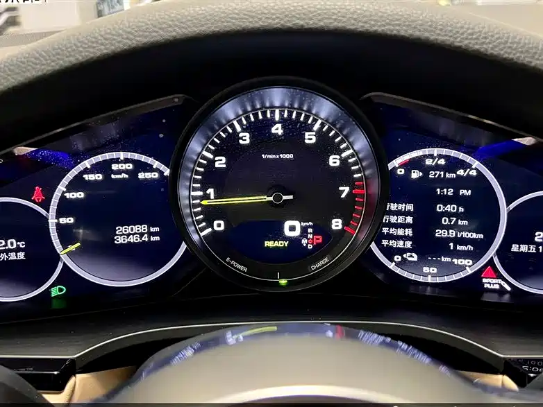 Porsche Cayenne New Energy 2020 Cayenne E-Hybrid 2.0T фото 9