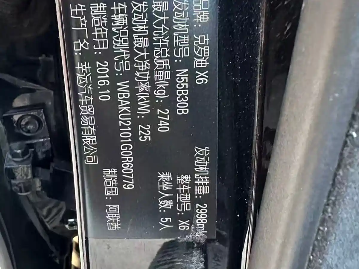 BMW X6 2018 xDrive35i M Sport Luxury Model фото 11