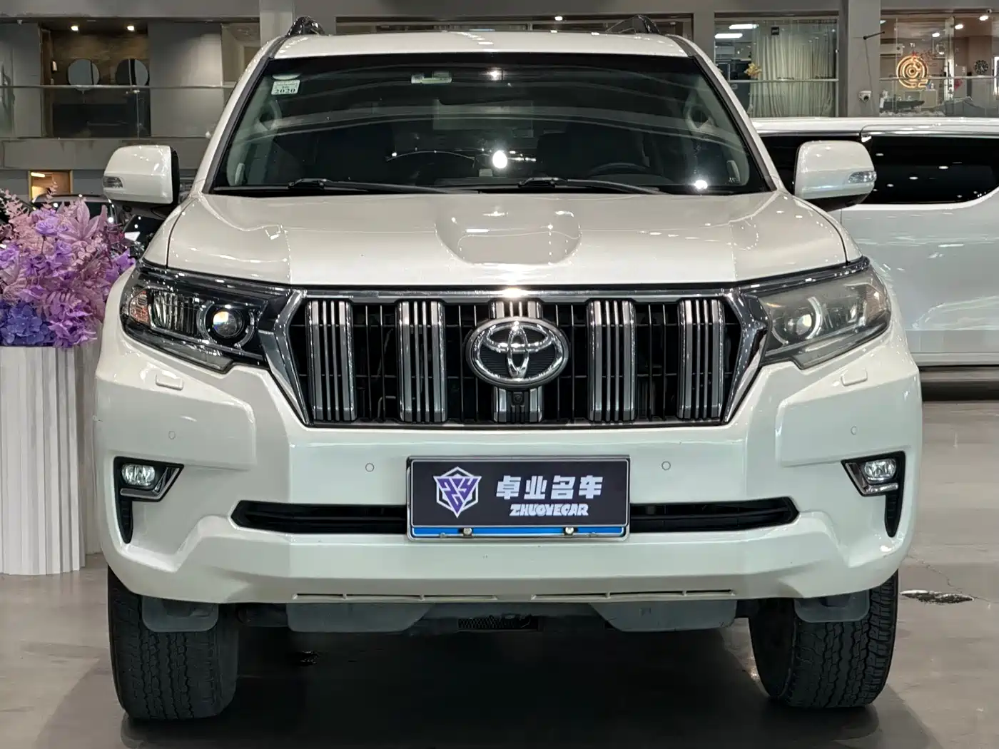 Toyota Prado 2018 3.5L Automatic TX-L Rear-mounted Spare Tire фото 2