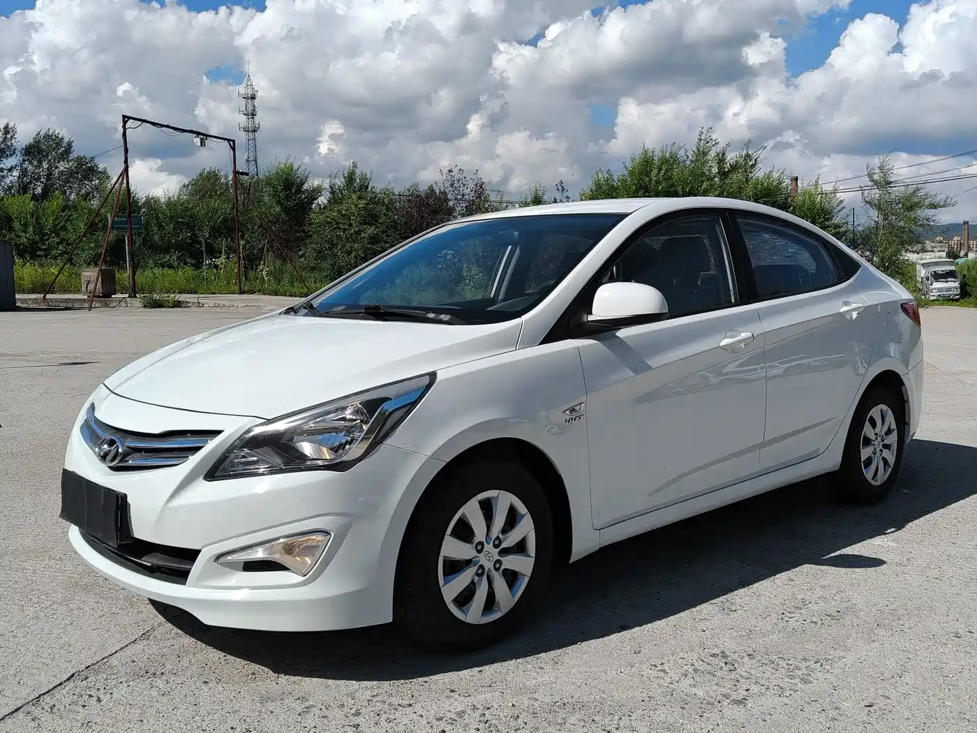 Hyundai Verna 2014 — пригон из Китая