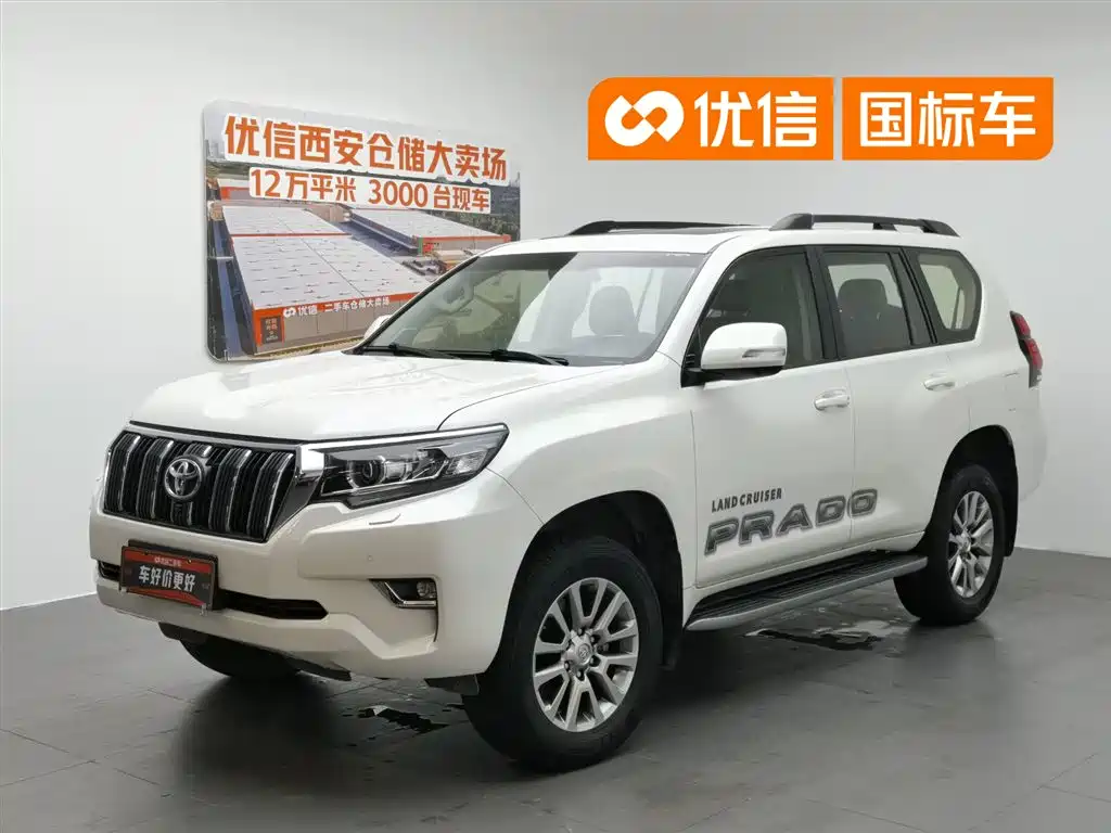 Toyota Prado 2018 3.5L Automatic TX-L Rear-mounted Spare Tire
