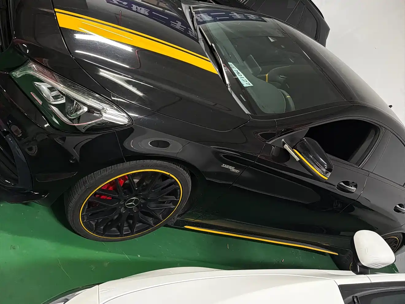 Mercedes-Benz CLA AMG 2017 Model AMG CLA 45 4MATIC Night Thunder Limited Edition фото 3