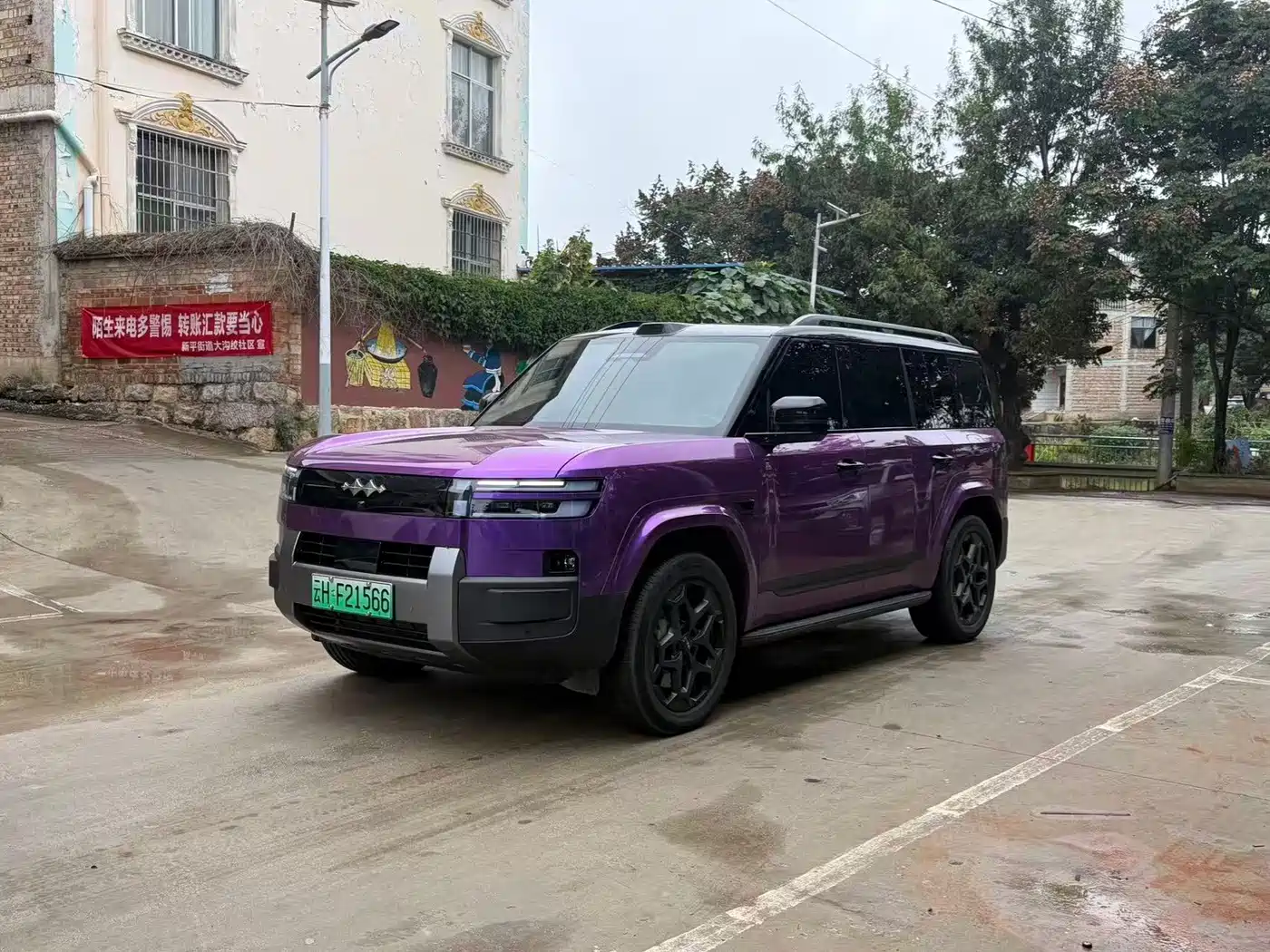 Fang Cheng Bao Titanium 7 2025 — пригон из Китая