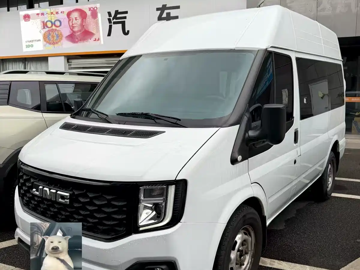 Jiangling JMC Fushun 2024 2.0T Manual Diesel Short Wheelbase Medium Roof Commercial MPV 5-seater