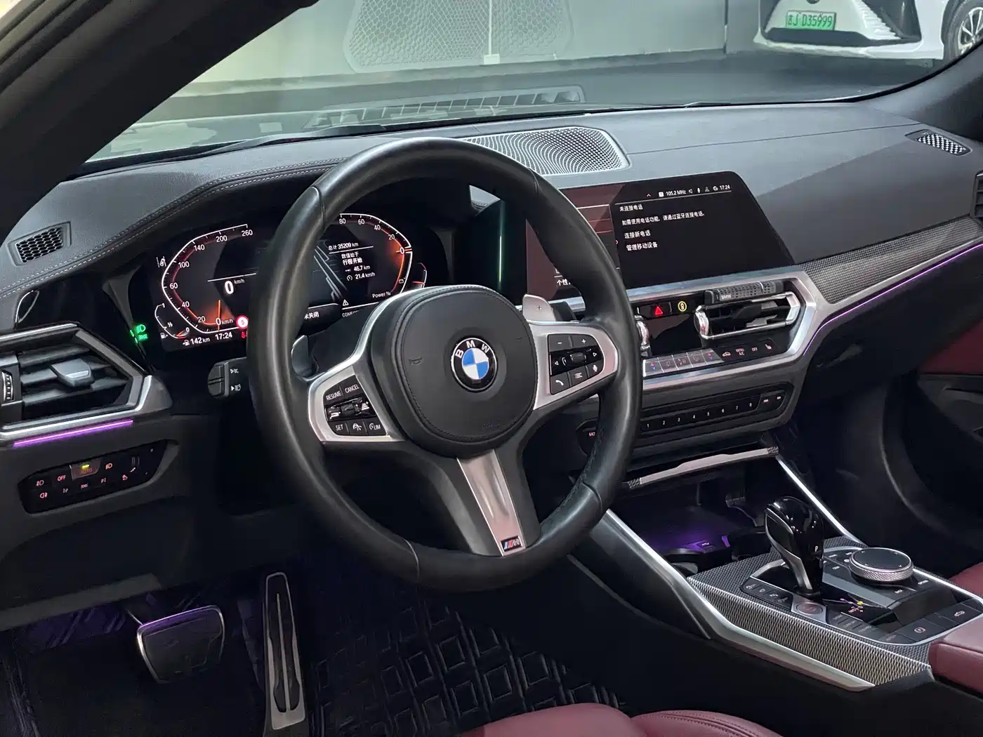 BMW 4 Series 2022 430i Convertible M Sport Shadow Night Package фото 13