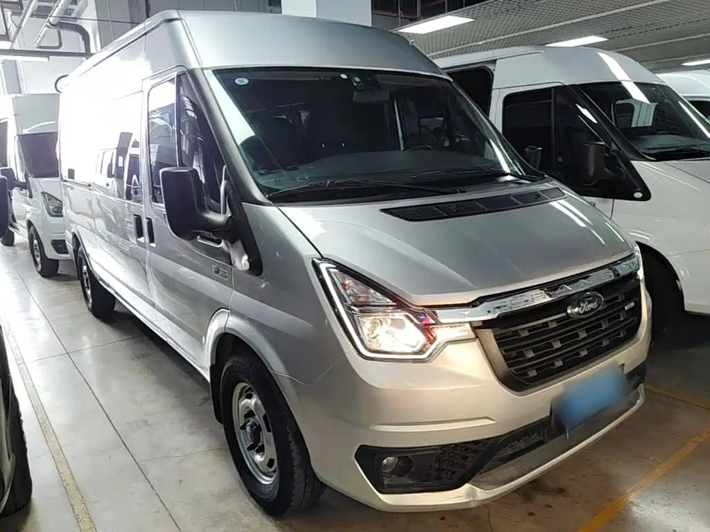 Ford New Generation Transit 2021 2021 Model 2.2T Automatic Logistics Vehicle Pro Long Wheelbase 7-Seat Medium Roof China VI