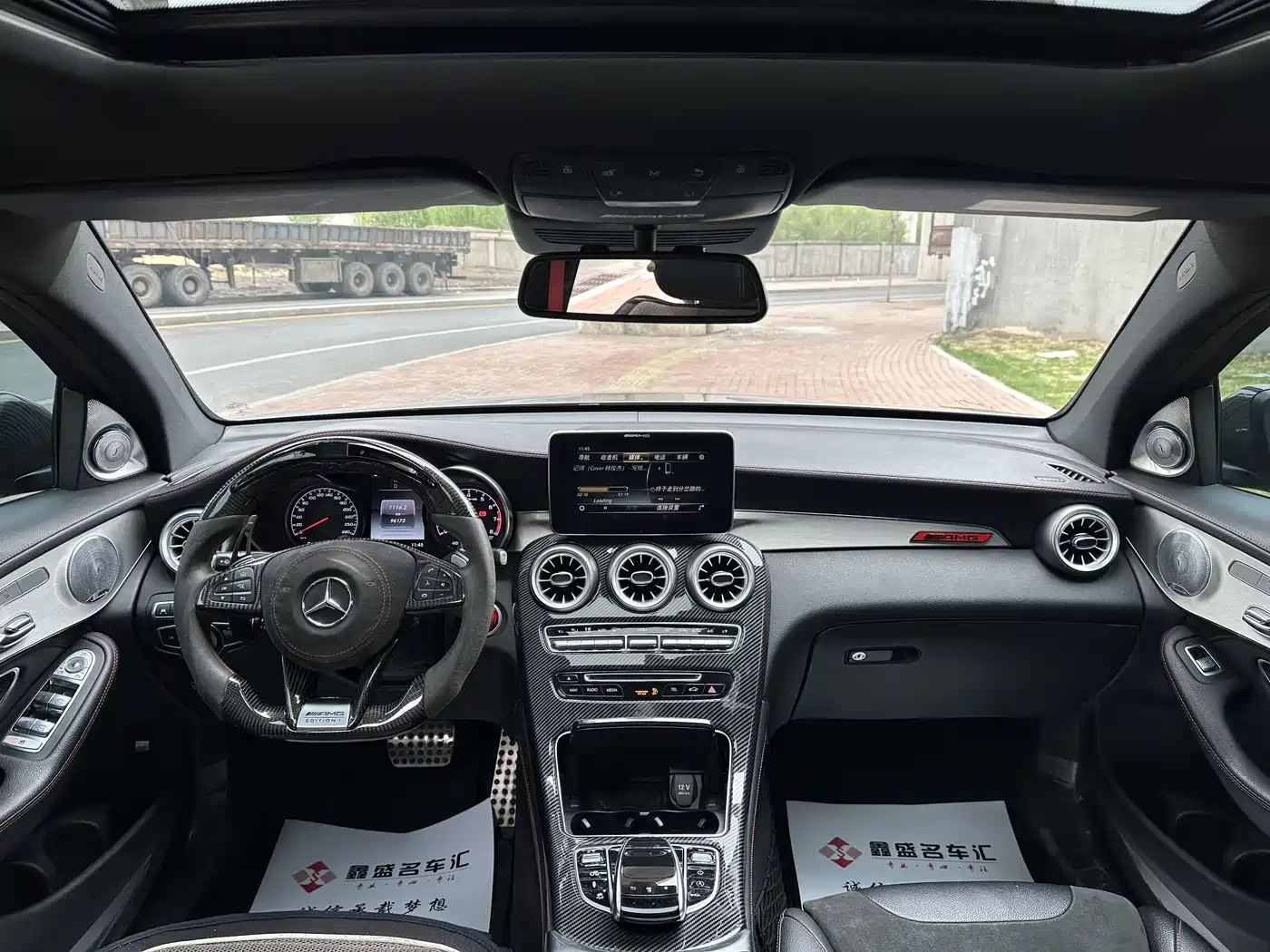 Mercedes-Benz GLC Coupe AMG 2017 AMG GLC 43 4MATIC Coupe SUV фото 8