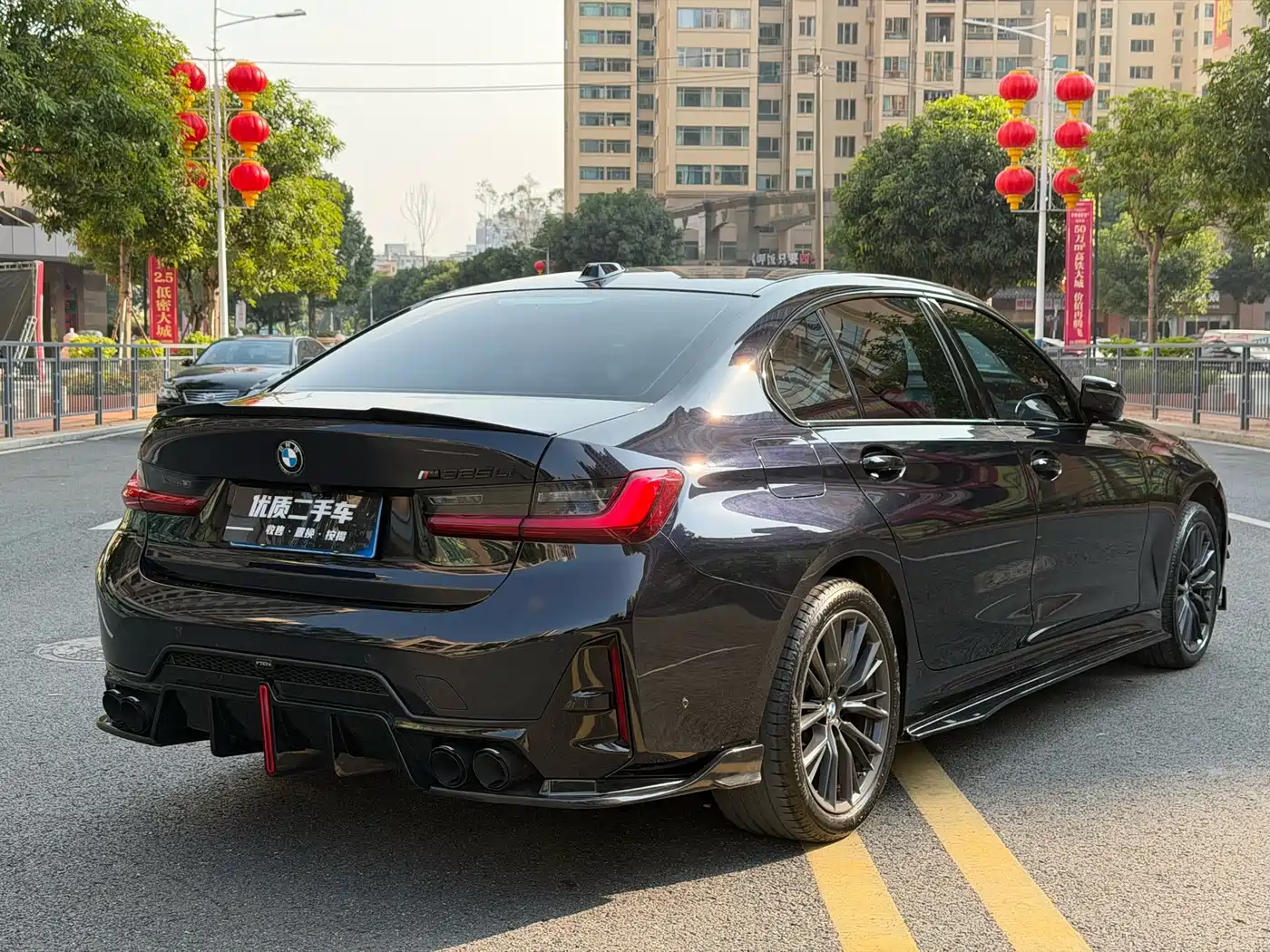 BMW 3 Series 2024 325Li M Sport Shadowline Package фото 9