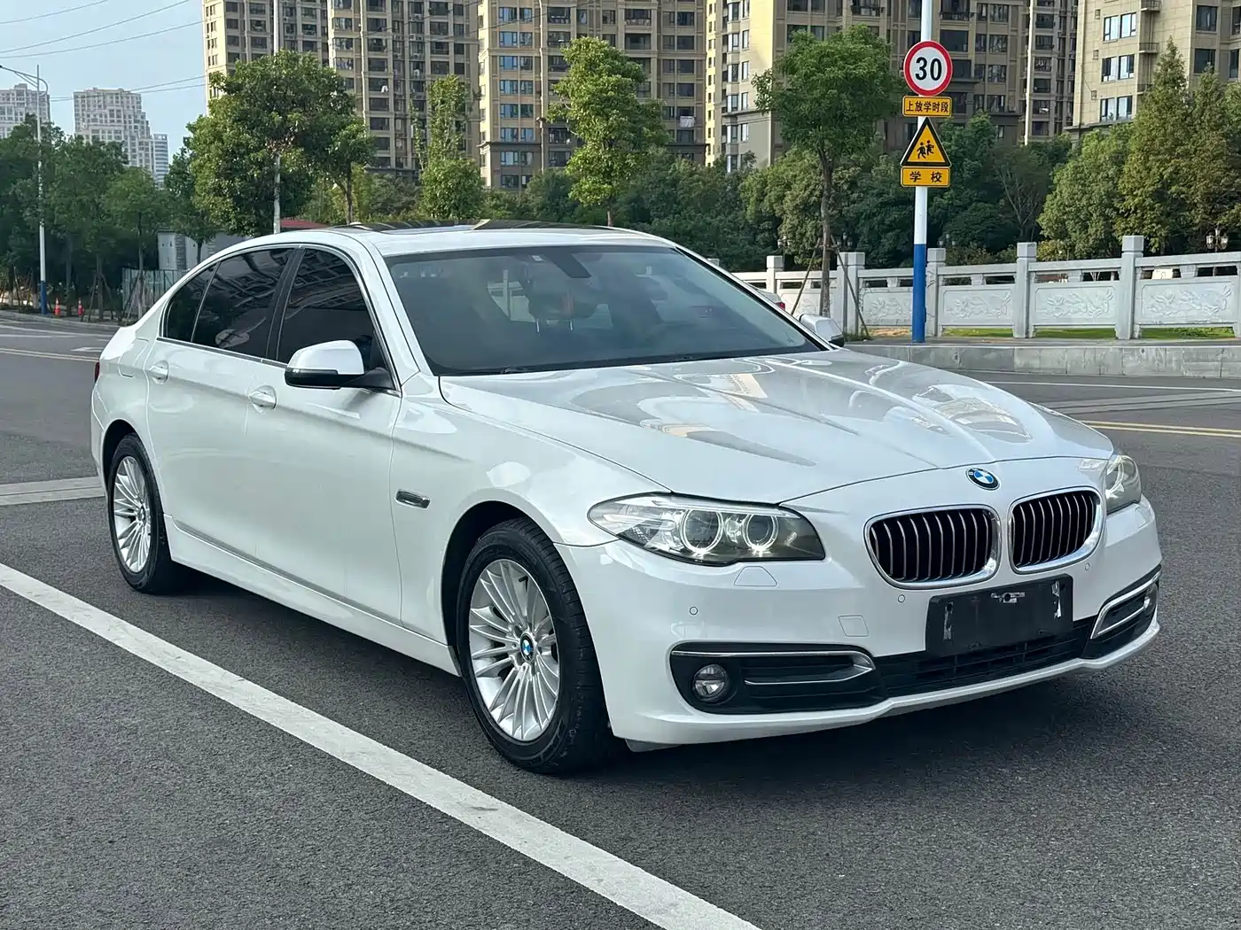 BMW 5 Series 2014 525Li Leading фото 3