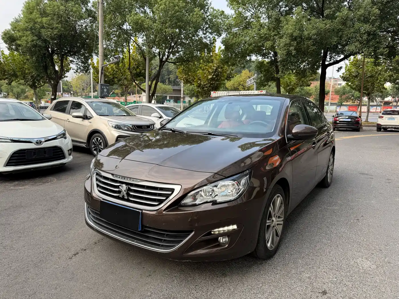 Peugeot 408 2016 — пригон из Китая