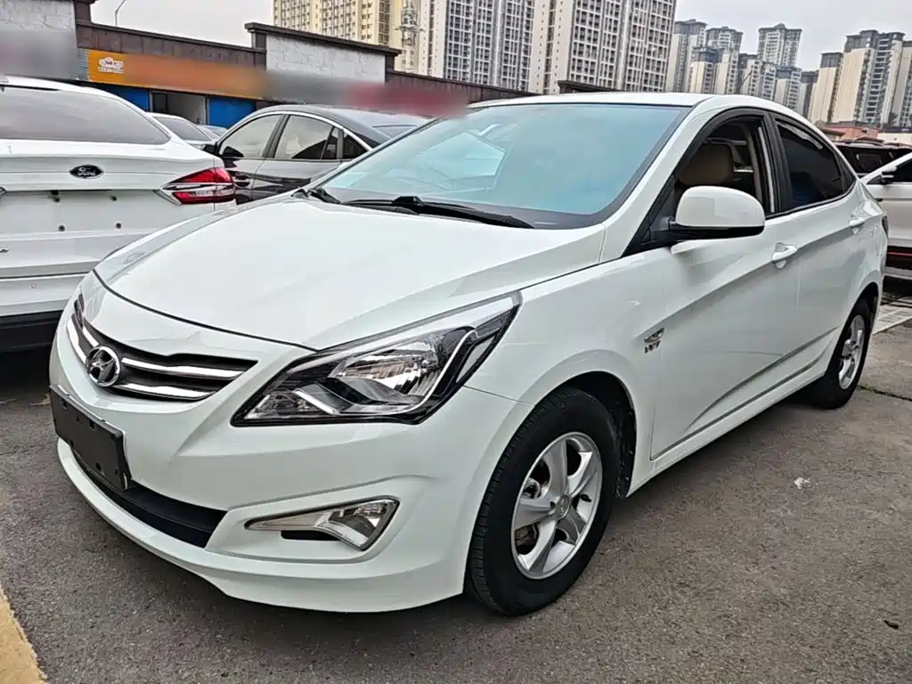 Hyundai Verna 2014 — пригон из Китая