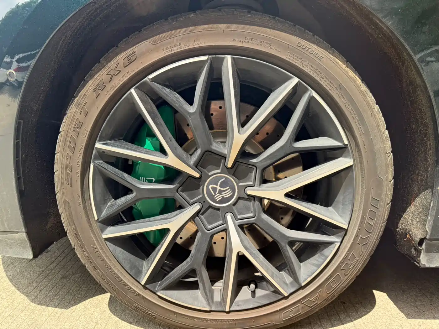 BYD Han 2022 EV 610KM AWD Qianshan Green Limited Edition фото 10