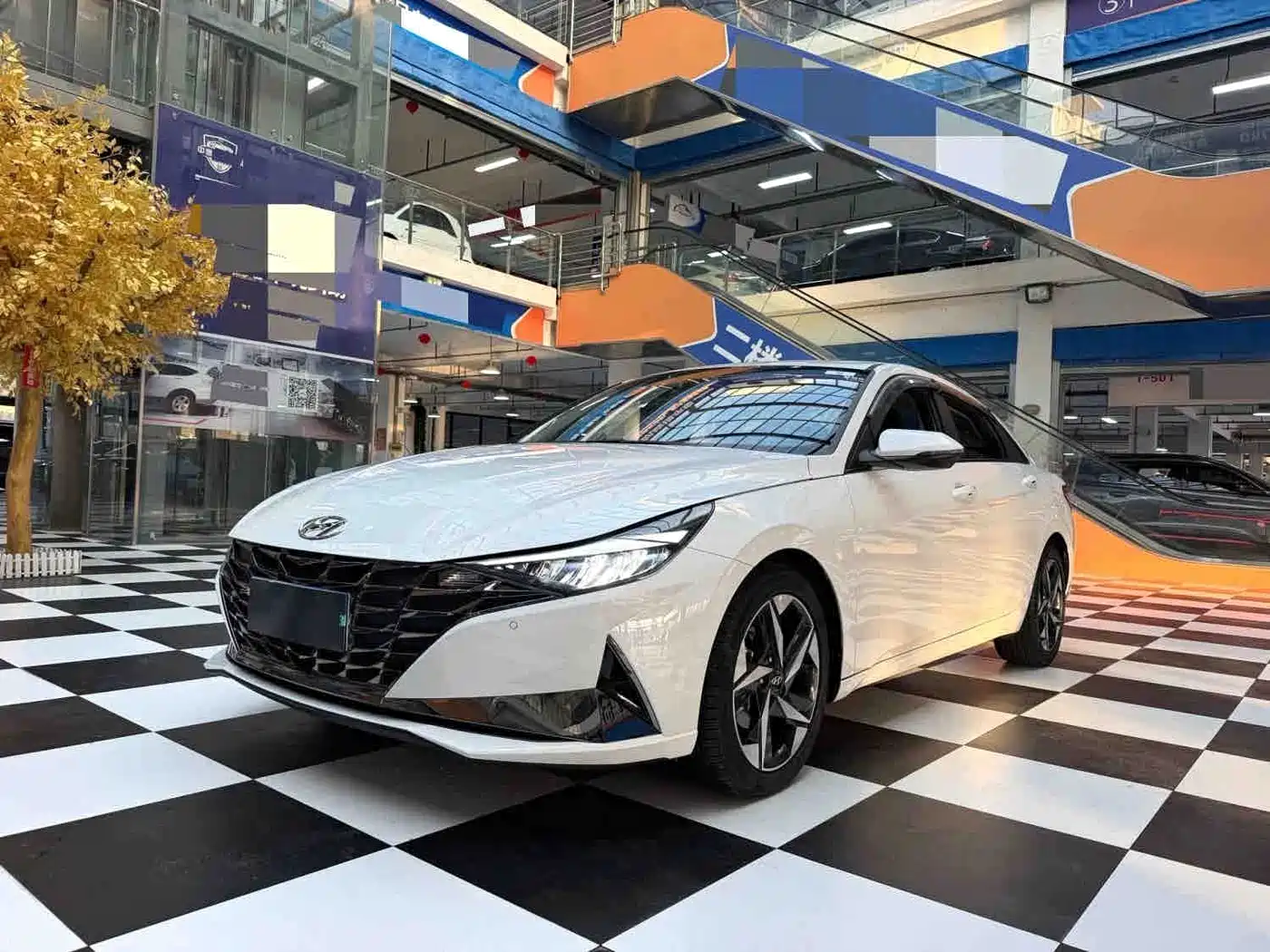 Hyundai Elantra 2022 — пригон из Китая