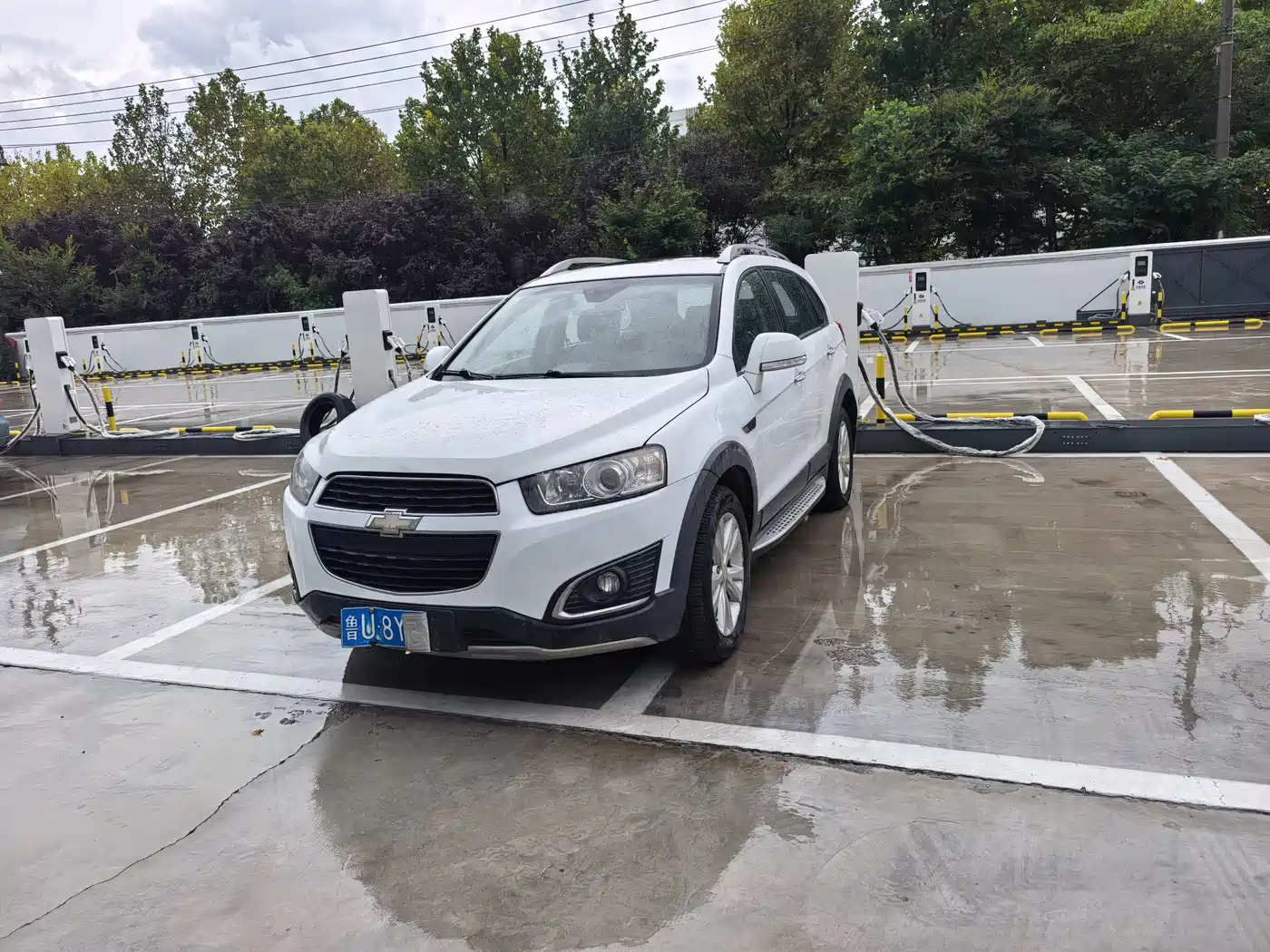 Chevrolet Captiva 2017 — пригон из Китая