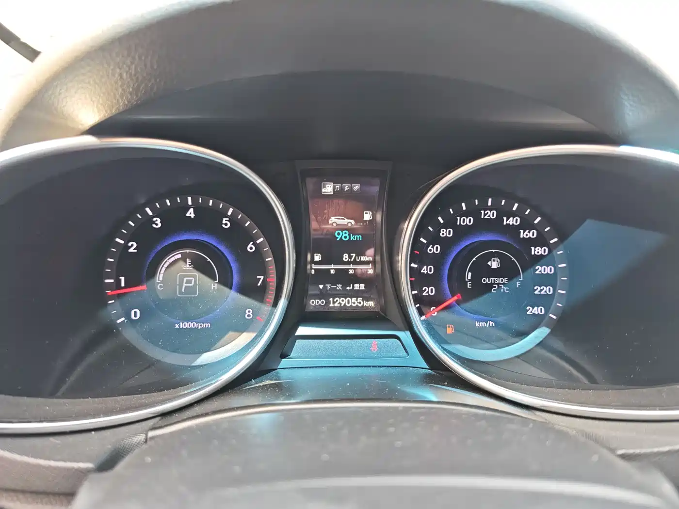 Hyundai Santa Fe 2013 Model 2.4L Automatic 2WD Smart фото 9