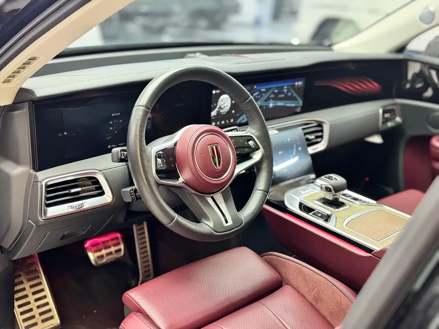 Hongqi E-HS9 2022 690km Qi Xiang Edition (6-seater) фото 9
