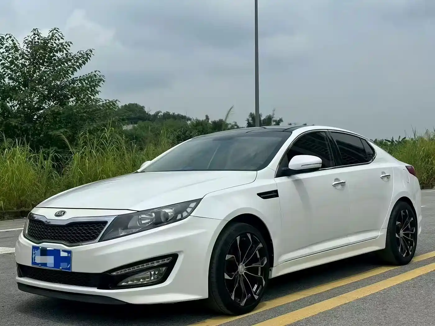 Kia K5 2012 — пригон из Китая