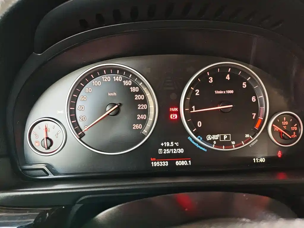 BMW 5 Series 2014 525Li Leading фото 12