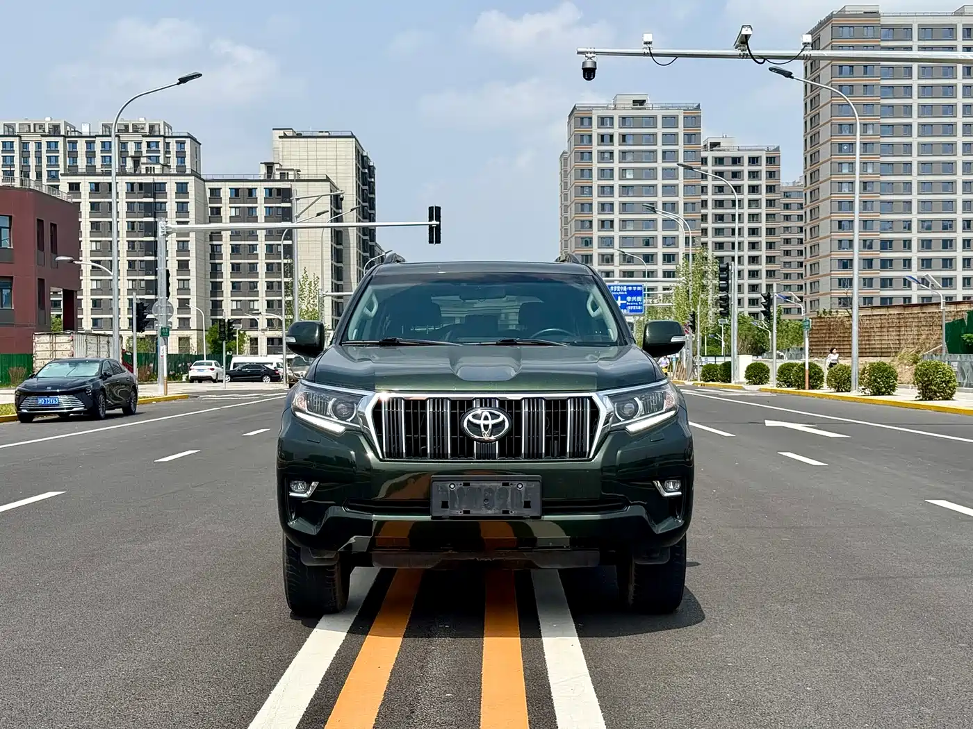 Toyota Prado 2018 3.5L Automatic TX-L NAVI Rear-mounted Spare Tire фото 2