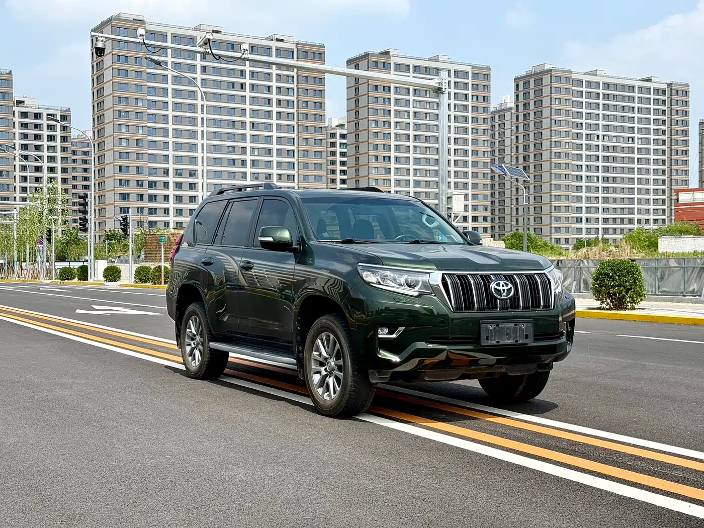 Toyota Prado 2018 3.5L Automatic TX-L NAVI Rear-mounted Spare Tire фото 3