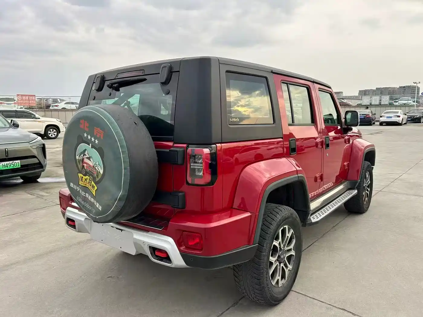 BAIC ORV Beijing Offroad BJ40 2023 2.0T Auto 4WD Urban Hunter Knight Edition фото 8