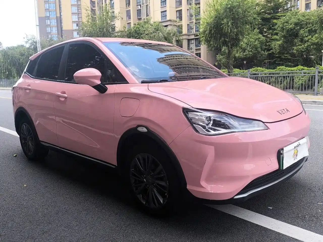 Nezha Auto Nezha V 2022 2022 Trend 400 Lite Pink Custom Edition
