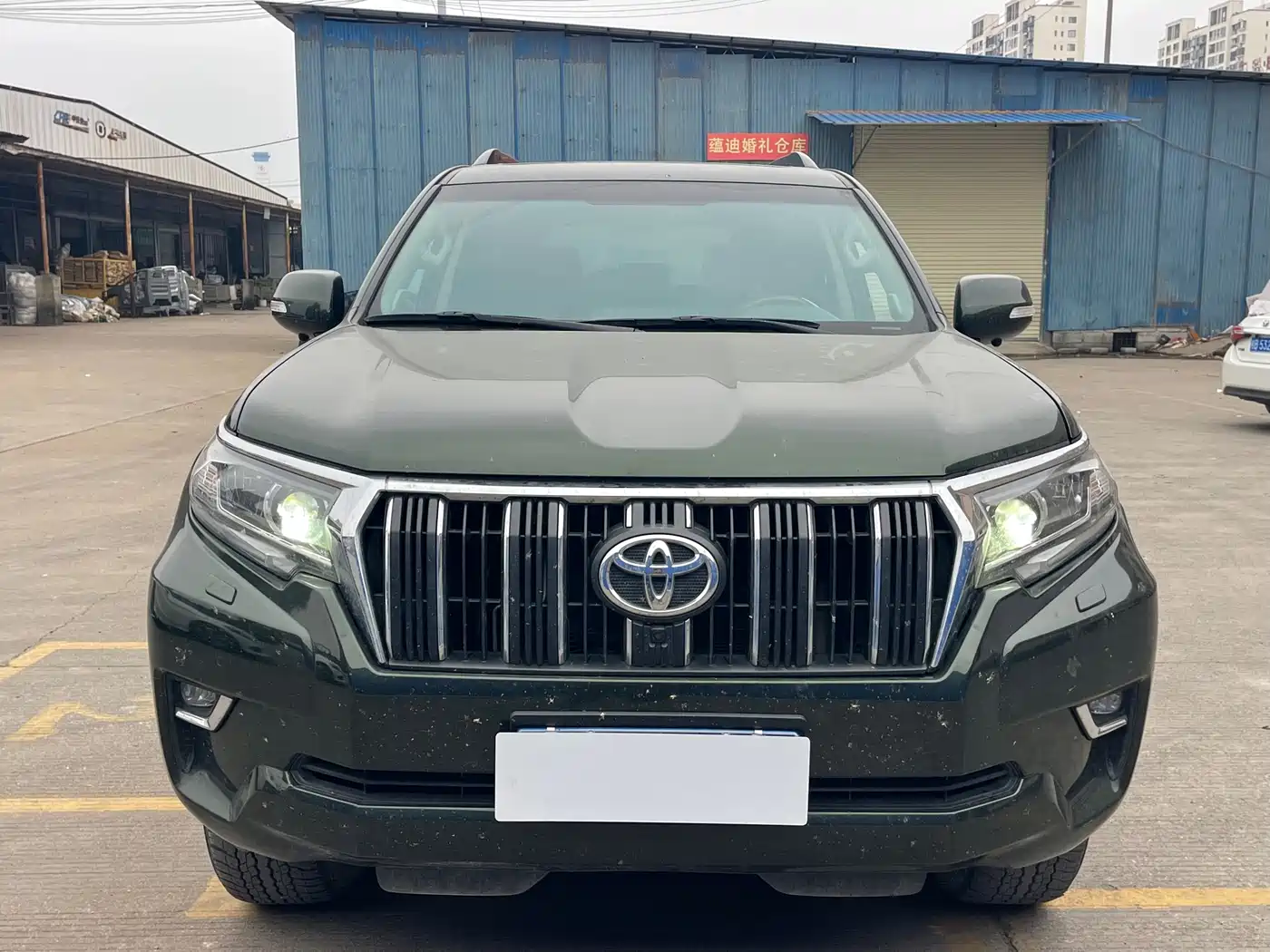 Toyota Prado 2018 3.5L Automatic TX-L NAVI Rear-mounted Spare Tire фото 2