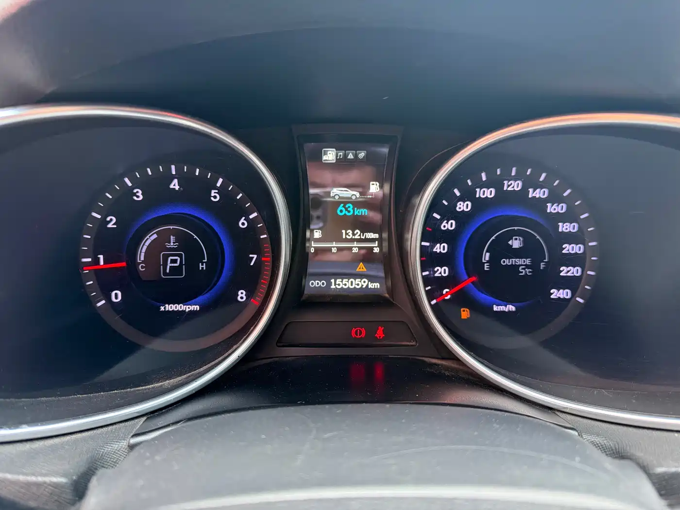 Hyundai Santa Fe 2013 Model 2.4L Automatic 2WD Comfort фото 11