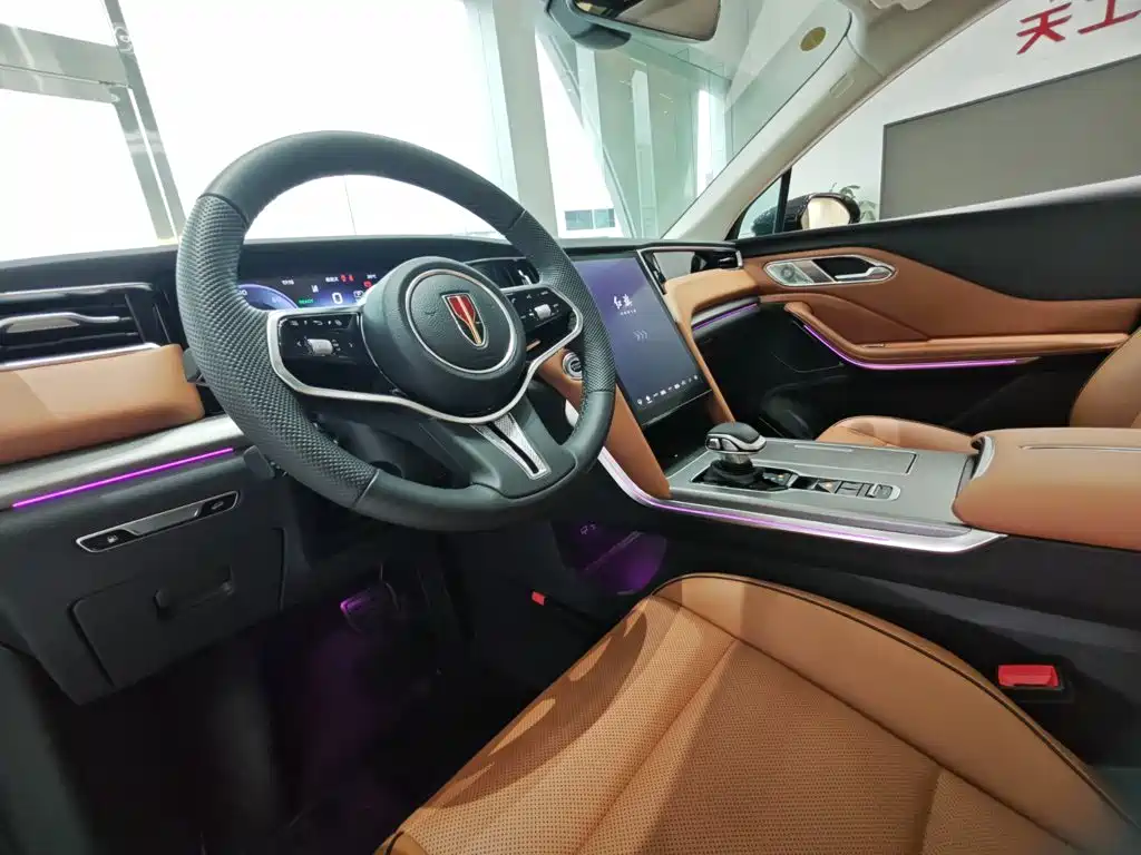 Hongqi HS7 PHEV 2026 2025 Revised Model 2.0T PHEV 4WD 2 Million Units Commemorative Edition 6-Seater