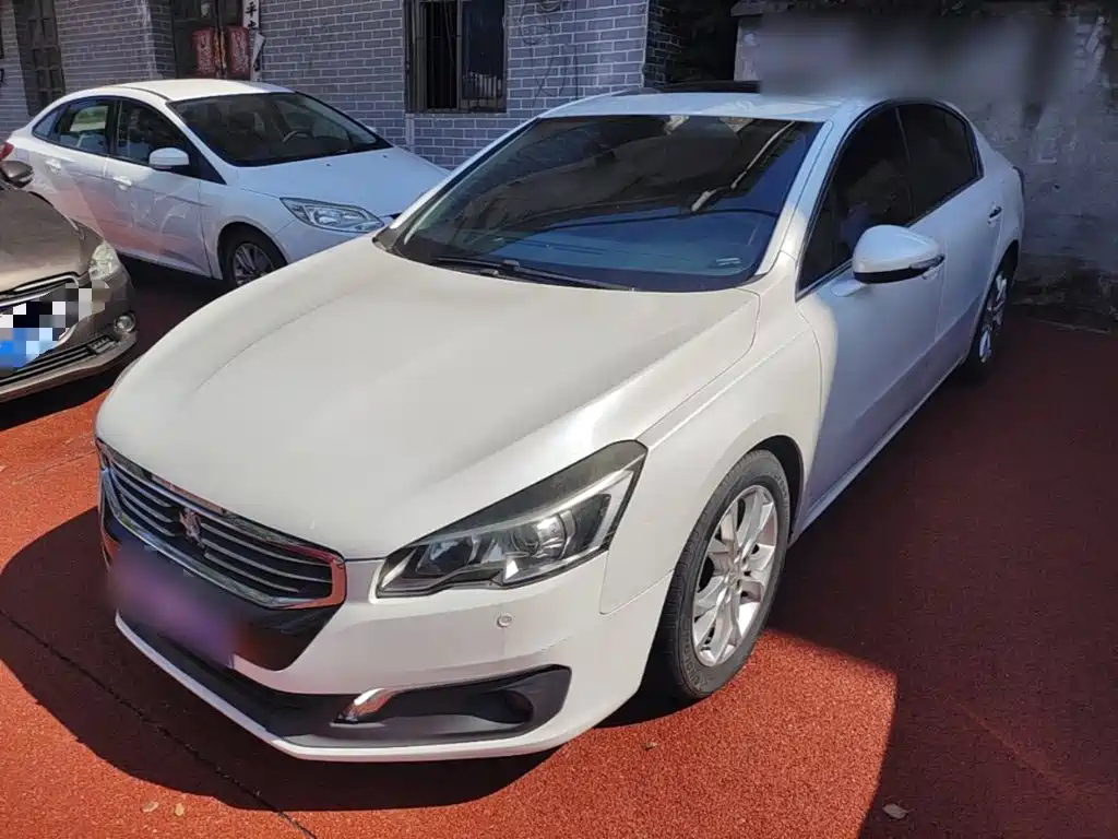 Peugeot 508 2015 — пригон из Китая