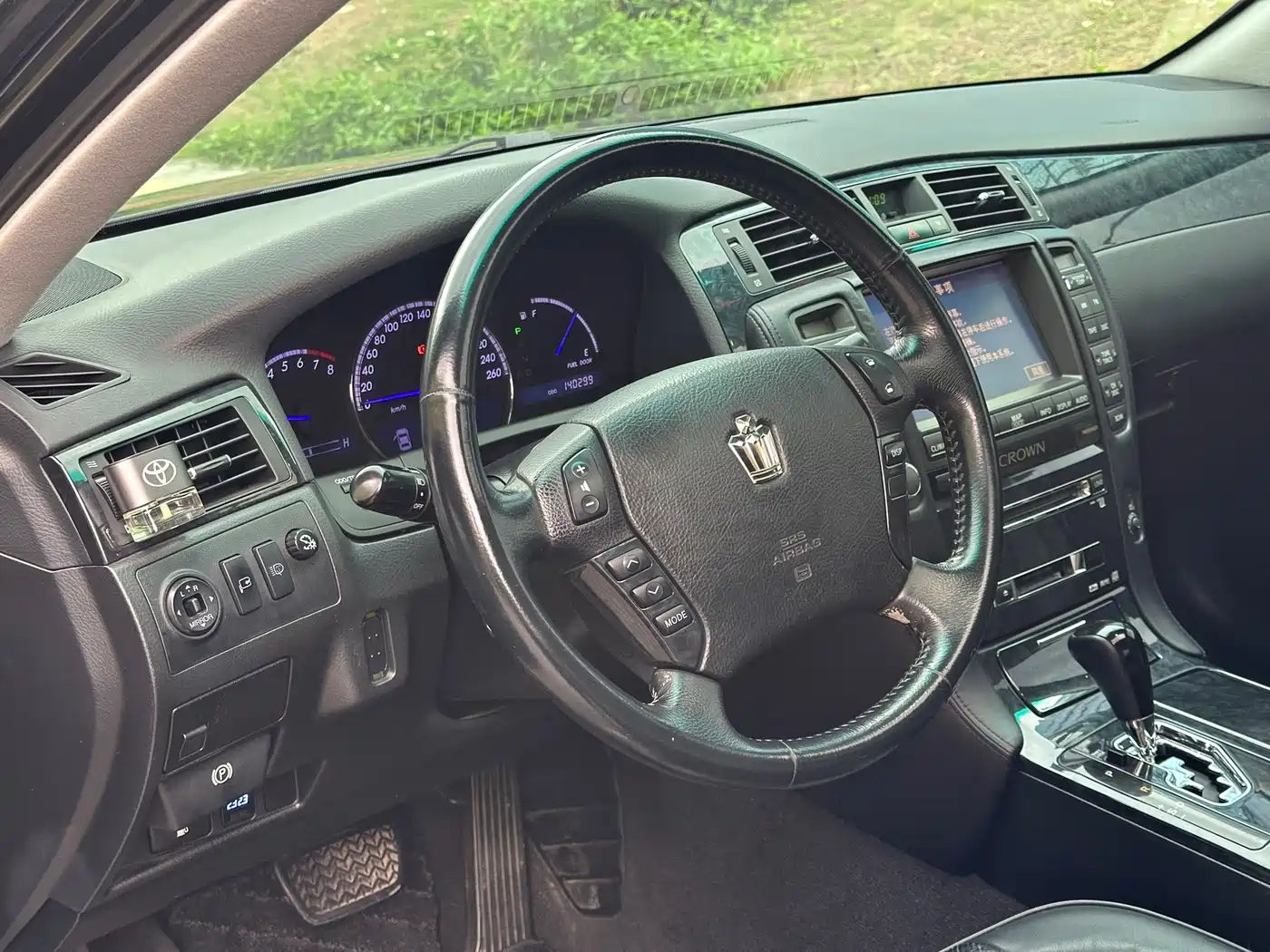 Toyota Crown 2007 3.0L Royal Saloon Fashion Navigation фото 11