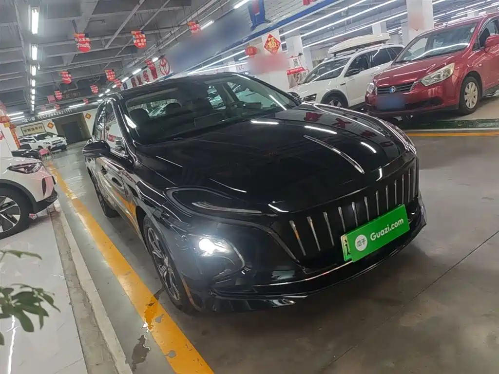 Hongqi E-QM5 2021 Ride-hailing Charging T3 Edition 5-seater фото 4