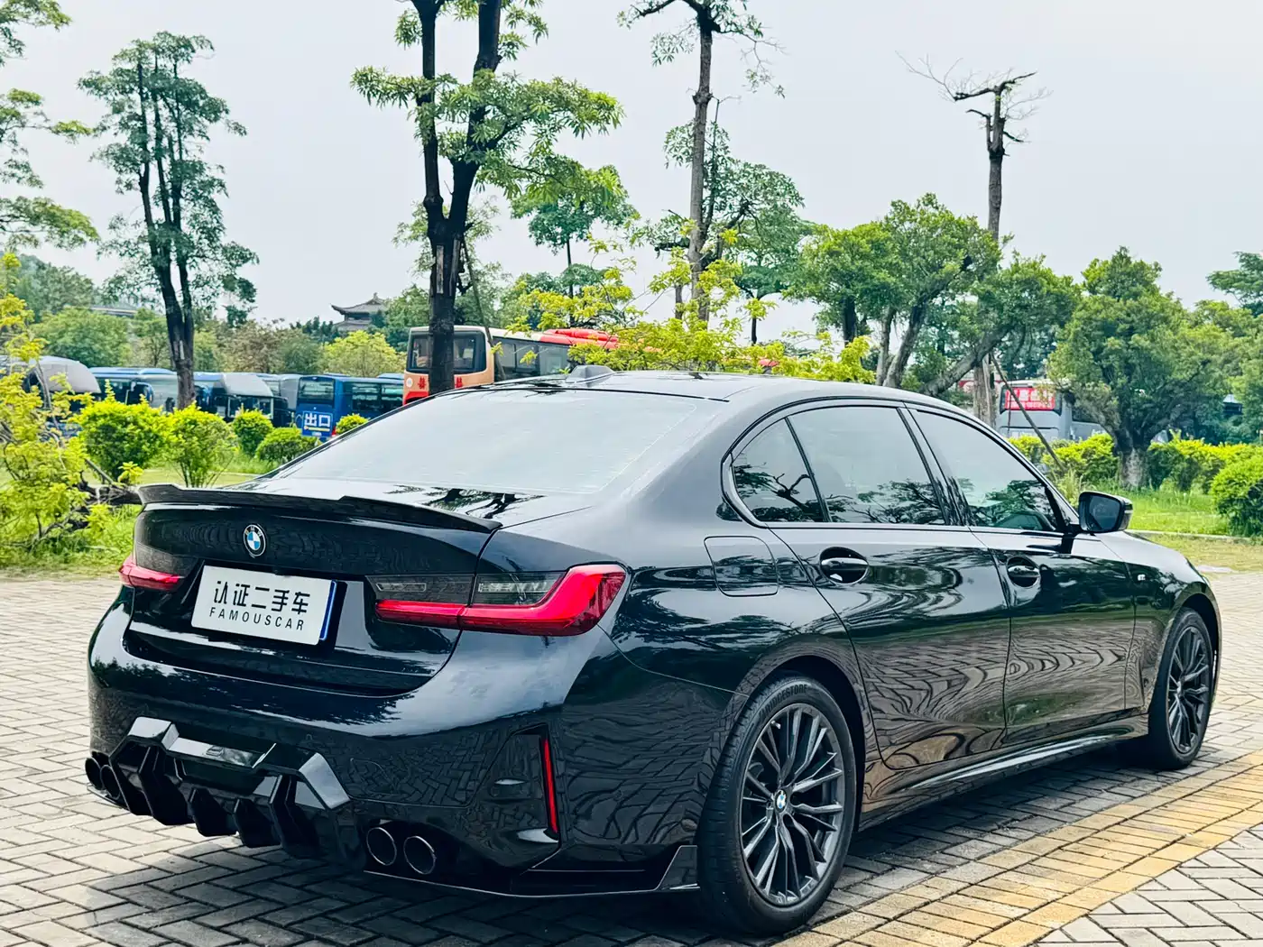 BMW 3 Series 2024 325Li M Sport Shadowline Package фото 28