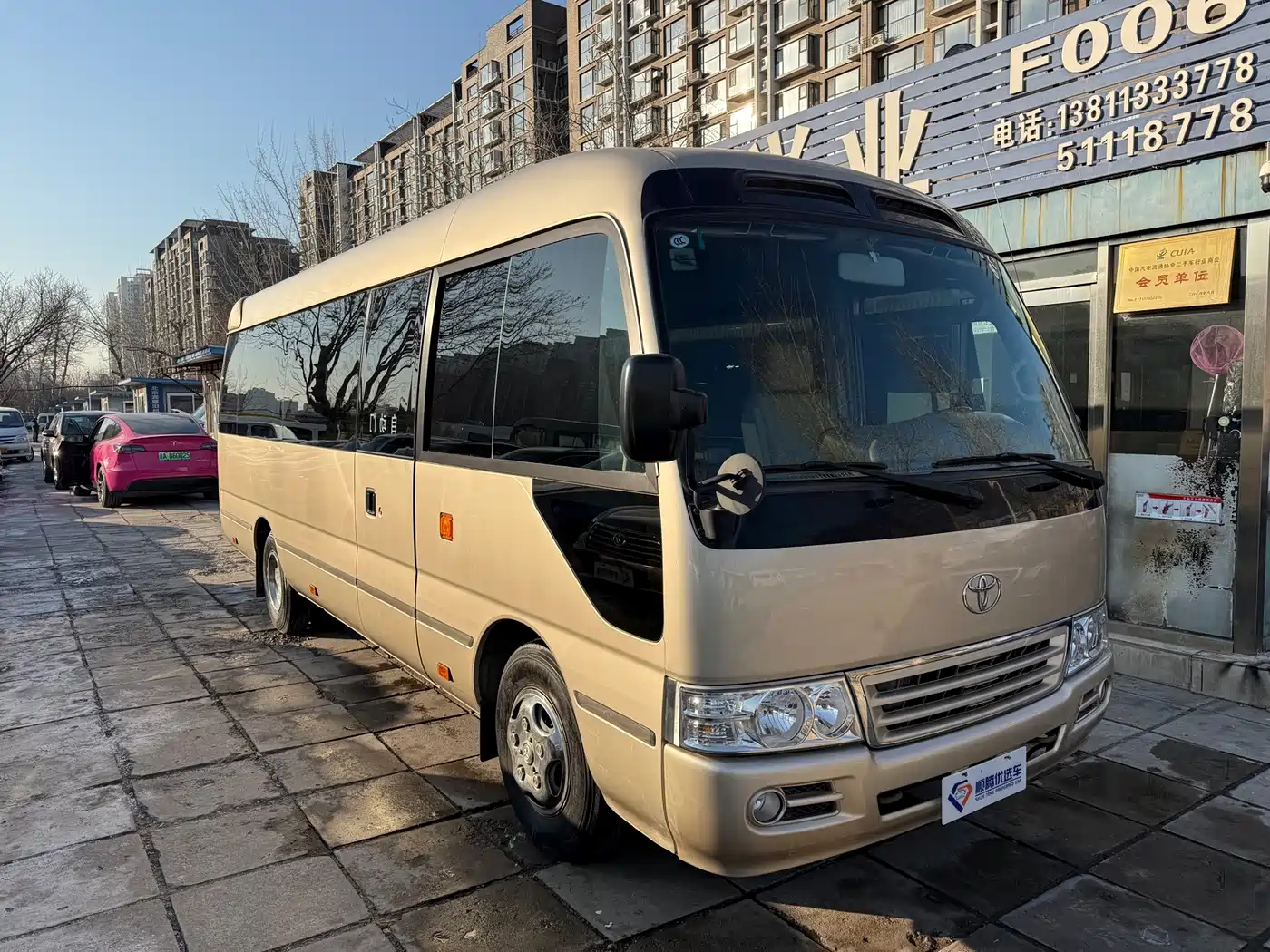 Toyota Coaster 2011 2007 2.7L Gasoline Premium Edition 20-seater